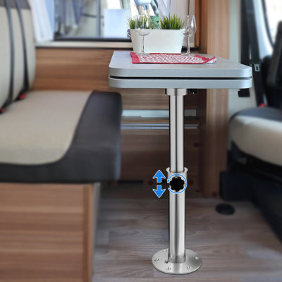 Base de table ronde réglable 27,5 po