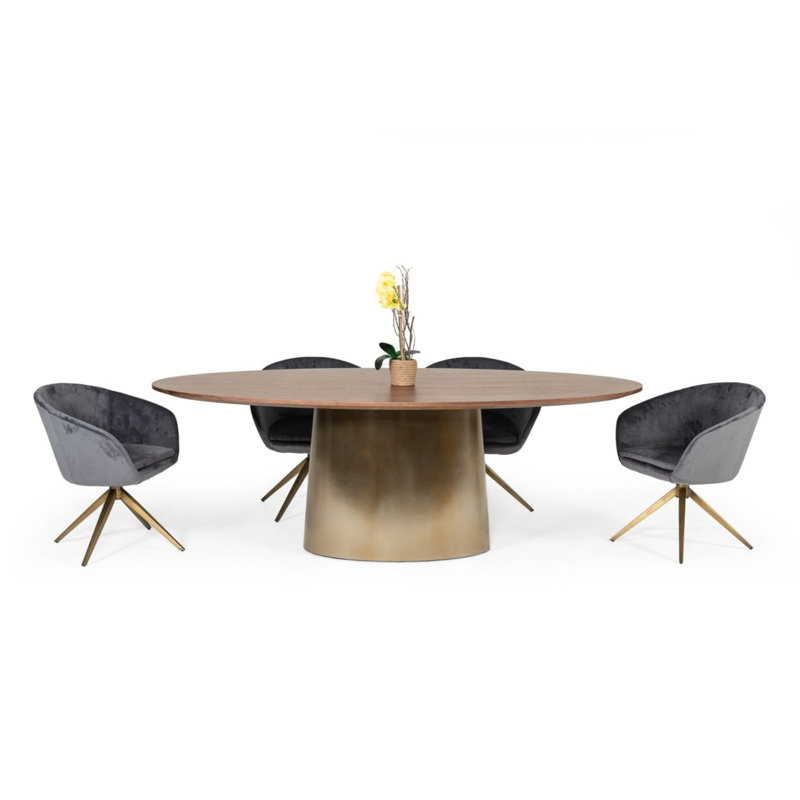Chaise de salle à manger rembourrée Kamille