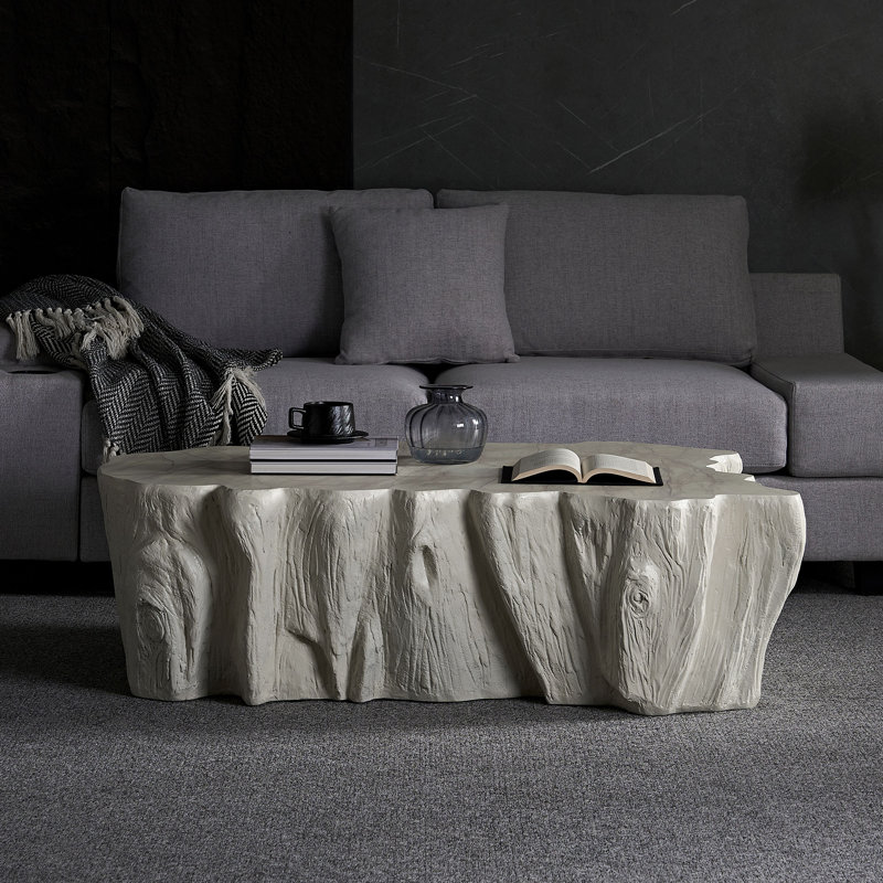 Table basse 48,62 po, Beige / Does Not Apply