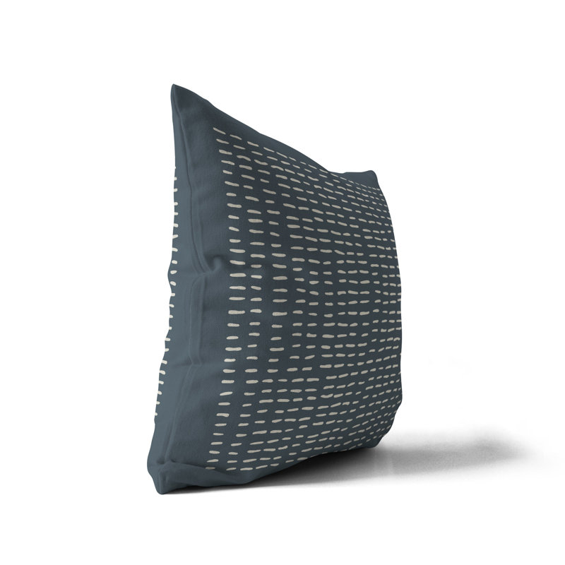 Housse et insert de coussin extérieur d'extérieur, 15 po x 15 po, gris, Carré