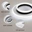 DELIPOP Sleek 30cm Round Flush Mount-1881502655