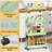 Slim Rolling Storage Cart 4 Tier Bathroom Organizer ...