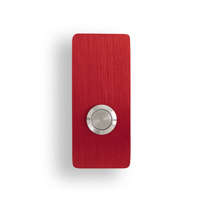 Bouton-poussoir, Rouge