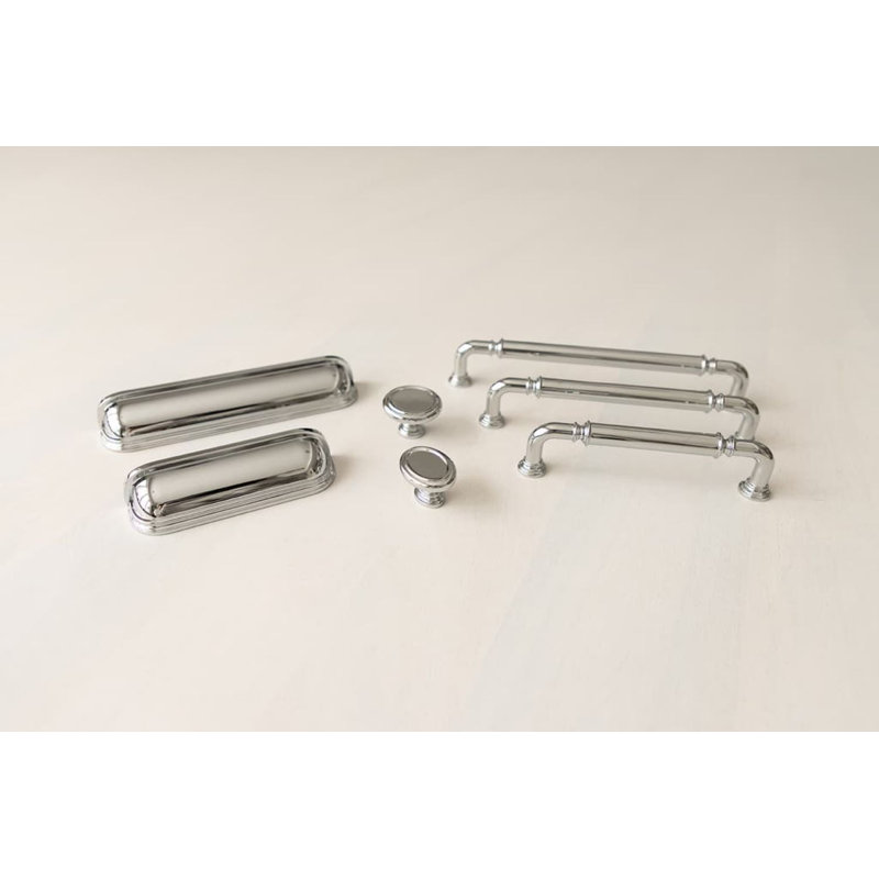 Berkshire Cabinet Pull, 3 3/4", Chrome