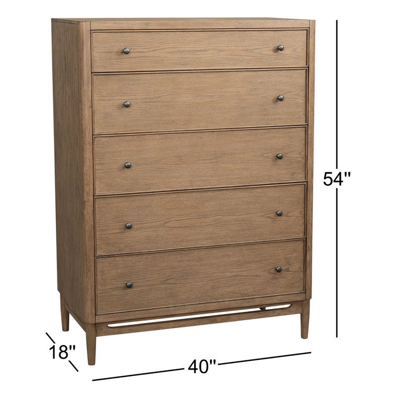 Commode 5 tiroirs Remona