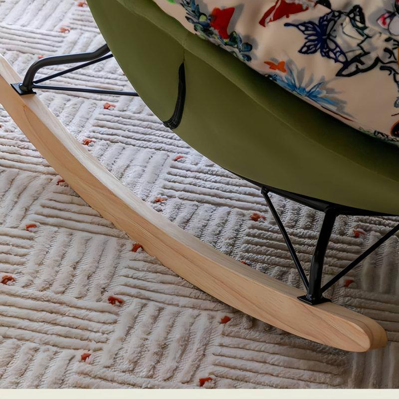 Stylish Padded Rocking Chair