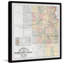 Carte sectionnelle du Kansas - cadre photo-1567554668