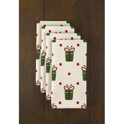 Polyester Abstract Square Napkin