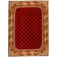 Via Como - 'Ferutage Rosso' Rug - Size 9' X 12'
