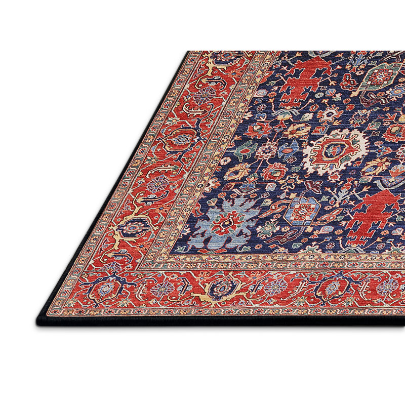 Tapis rouge / mauve, Rectangle 8 pi x 10 pi