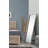 Beckville Wood Flat Floor Mirror