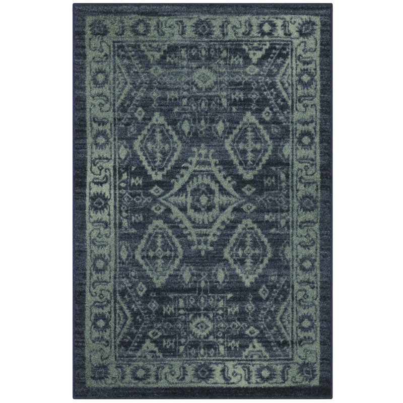 Eual Oriental Indoor Rug, Rectangle 2'6" x 3'10"