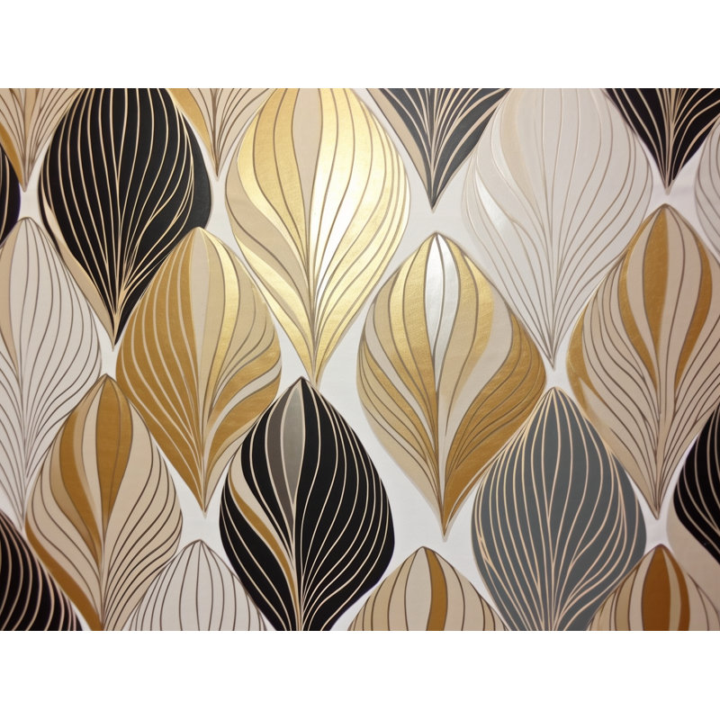 Funky Bedding, Gold/Silver Abstract, Queen Comforter