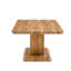 Table basse moderne simple, 47 po x 25,6 po x 18 po, pour le salon, la salle à manger, la terrasse, la cuisine, table rectangulaire facile à nettoyer avec une finition de couleur bois - pour manger, étudier, travailler dans diverses pièces