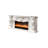62.99"L×27.56"Ivory White Heating System Landscape Electric Fireplace-118803794-118803793