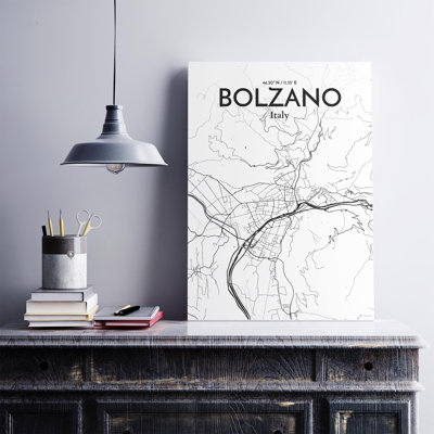 «Bolzano City Map», impression