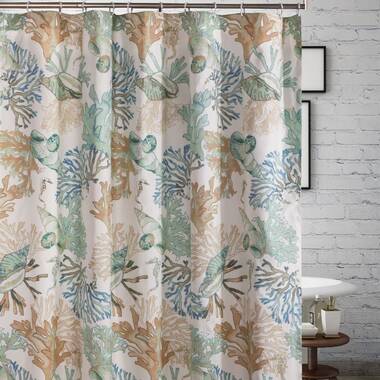 Dovecove Abigale Seashells Shower Curtain & Reviews