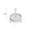 Lustre cylindrique unique à 3 lumières Armindo-1406283219