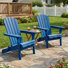 Ensemble de 2 chaises Adirondack d'extérieur Abril