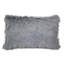 Housse et insert de coussin rectangulaire en fausse fourrure -1879572105