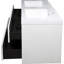 72" Wall-Mounted Bathroom Vanity With Double Sinks, Floating Bathroom Storage Cabinet With Stone Resin Countertop And Soft Close Drawers