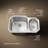 Undertone 31" L x 20-1/8" W x 9-1/2" Under-Mount Double-Bowl Kitchen Sink-125079280
