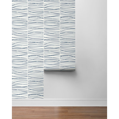 Rouleau de papier peint adhésif L 18 pi x l 20,9 po Kaileen
