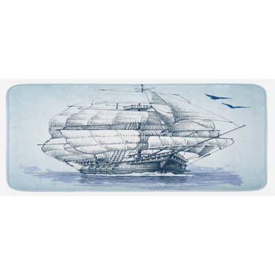 Tapis de cuisine pour bateau