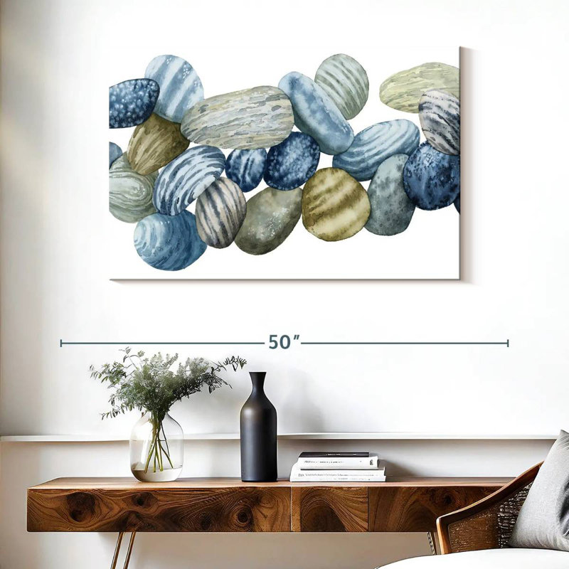 Alvord Found Pebbles III, 26" H x 39" W