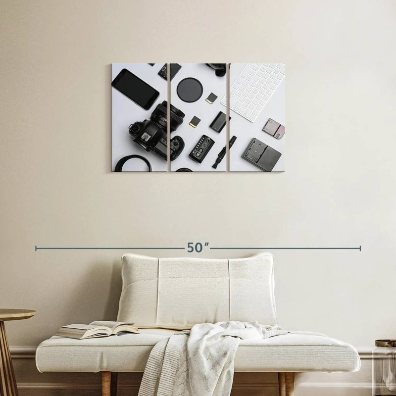 Équipement de photographie Senne, H 20 po x l 33 po
