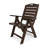 POLYWOOD Nautical 4 - Person Patio Dining Set with Square Table-21337428-27107163