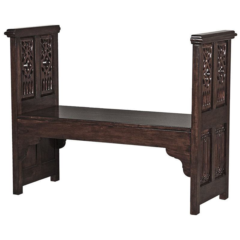 Akshara Solid Wood Bench