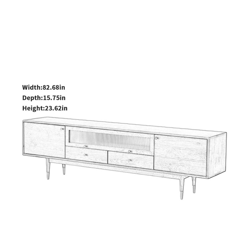 Simple And Retro TV Stand