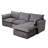 93.31" Modular Sectional Sofa Couch for Living Room-2034235279