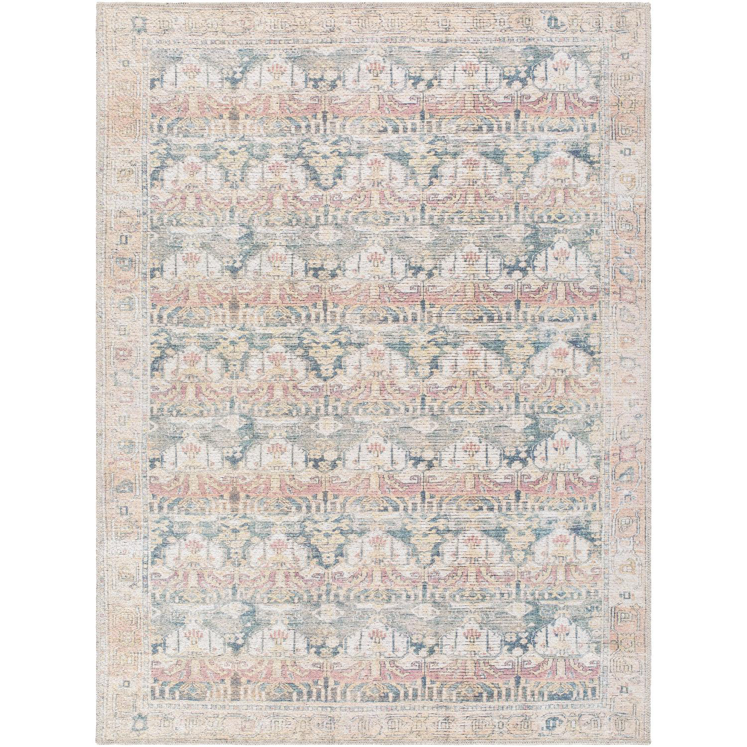 Yaruna Machine Washable Rug, Rectangle 8'10" x 12'