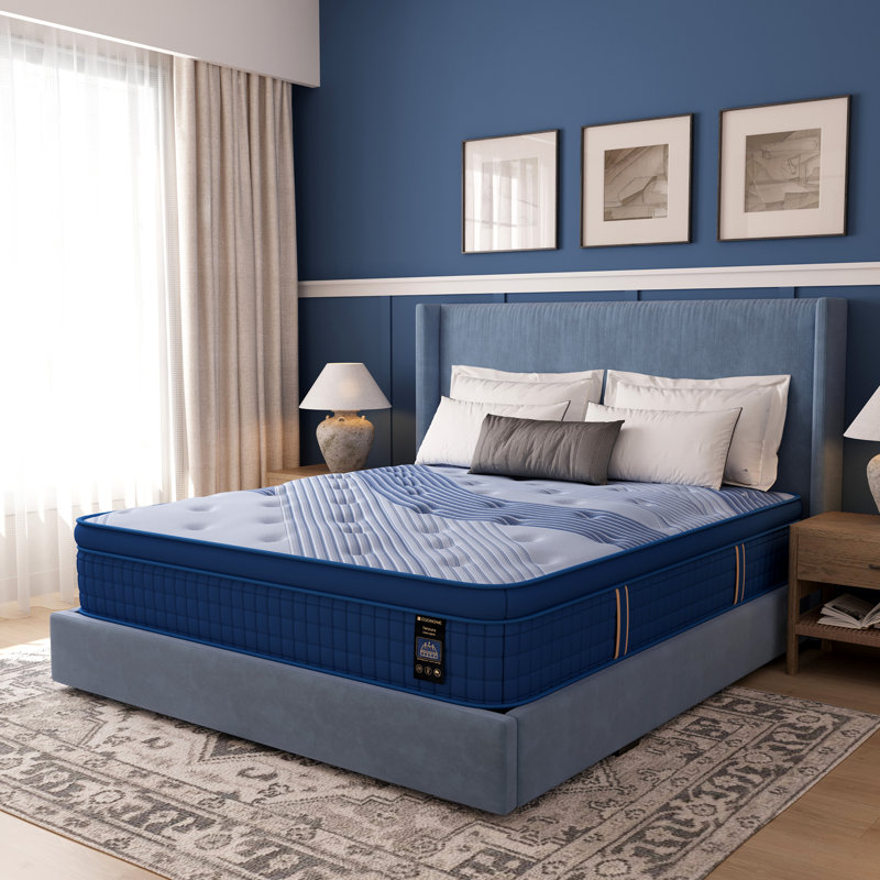 Matelas hybride mi-ferme 14 po EGOHome, Grand lit, 14"