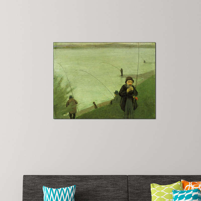 Macke August - Wrapped Canvas Painting, 60cm H x 80cm W x 1.8cm D