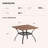 Olon Metal 4 - Person Dining Table-1238370770