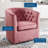 Prospect Tufted Performance Velvet Swivel Armchair-1823384710