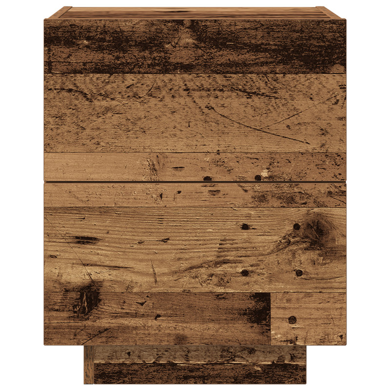 45cm W Manufactured Wood Bedside Table