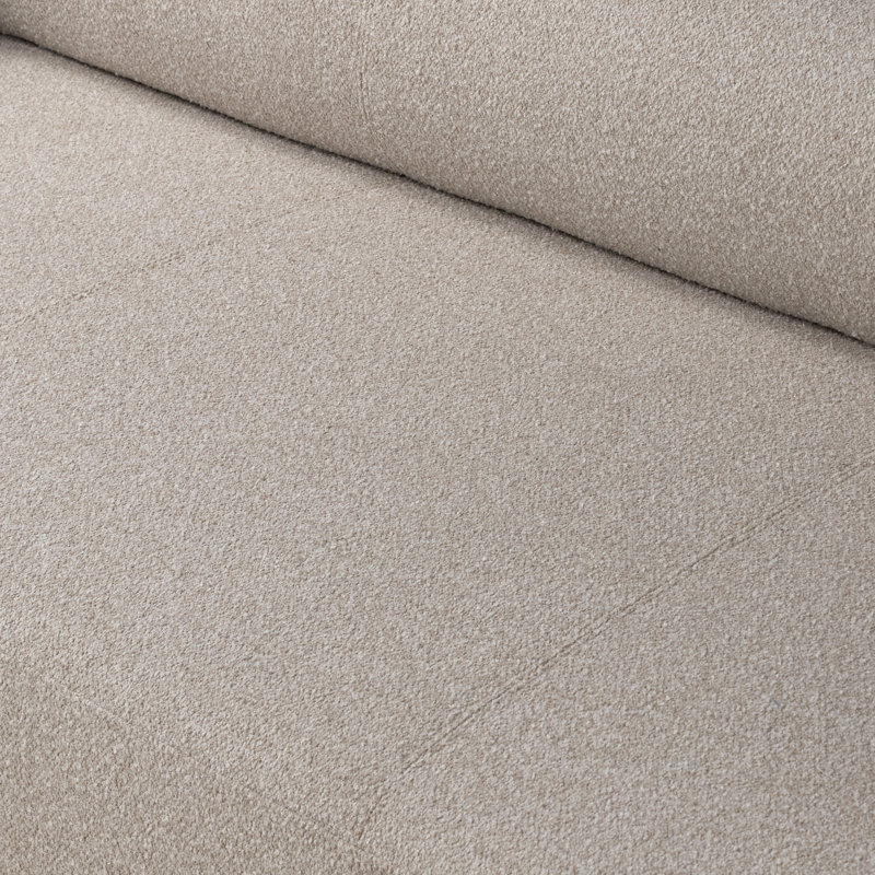 Augustine 81" Sofa In Pewter Boucle Fabric, Gray