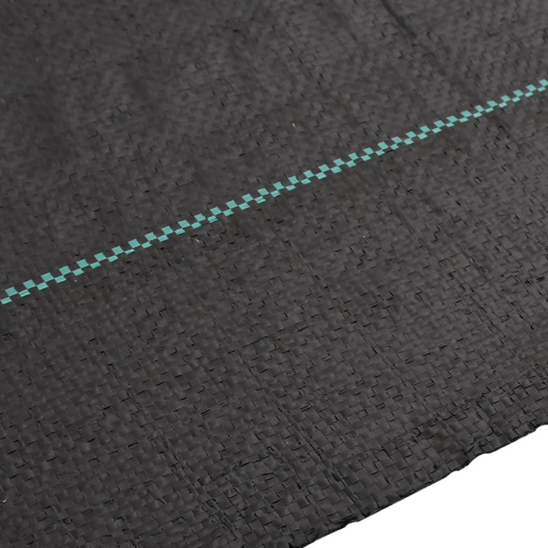 Vidaxl Weed Membrane Black 2X150 M PP, 10000cm W x 200cm D