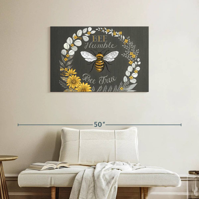 Brampt Bee Humble Bee True, 24" H x 36" W