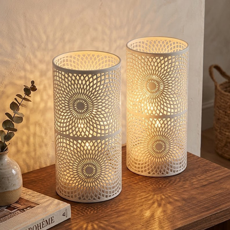 Lampe de table sans fil, Blanc