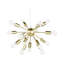 Tayla 15 - Light Gold Unique/Statement Pendant