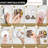 No Drill Heavy Duty Suction Cup Hooks, Wall Mounted Hooks for Bathroom & Kitchen, Works on Glass Mirror Tile, Champagne Bronze, 2 Pack