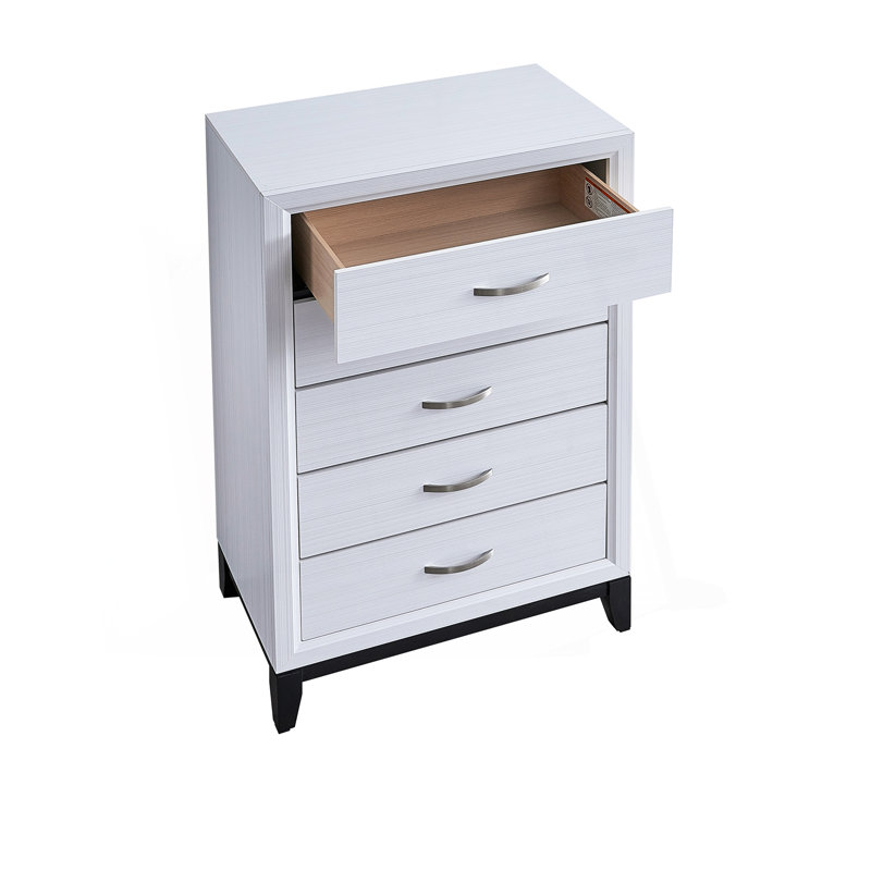 Commode Glasgow G04390-CH, blanche, Blanc