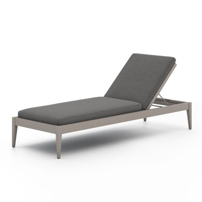 Sherwood Outdoor Teak Chaise Lounge