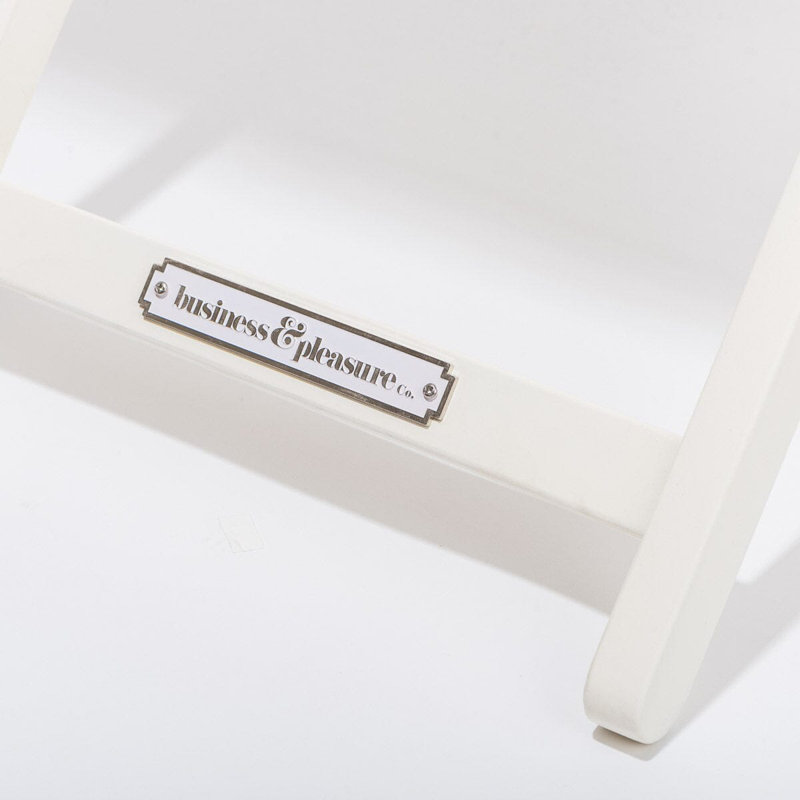 La grande table pliante, Blanc antique