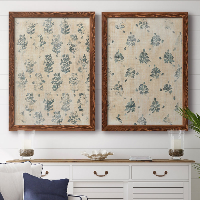 Toile encadrée rétro «I» de qualité supérieure - prête à être accrochée, H 31,5 po x l 88 po x P 1,5 po, Érable
